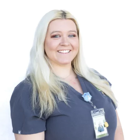 Carolyn Perry, team member at Bell Parkway Veterinary Hospital